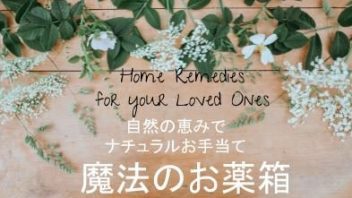 自然の恵みでナチュラルお手当て〜魔法のお薬箱